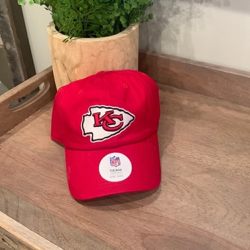 Kansas City Chiefs Clean Up Adjustable Hat - Red